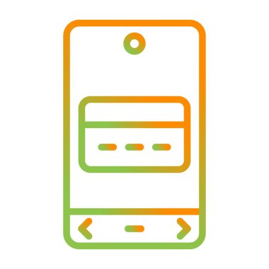 Modern tarzda ATM kart vektör tasarımı, çevrimiçi ödemeler için kredi kartı ve nakit çekilmesi