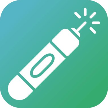 Lazer Pointer Simgesi Clipart Avatar Logotype İzole Vektör İllüstrasyonu