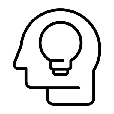 Modern Kavram Geliştirme simgesinin vektör illüstrasyonu