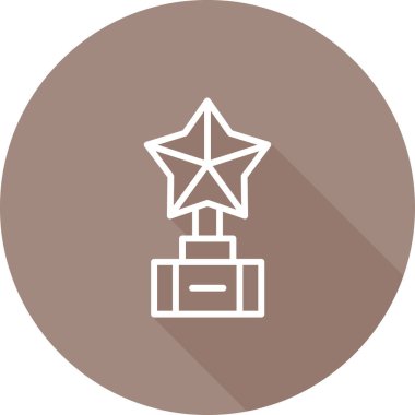 kupa web simgesi vektör illüstrasyonu 