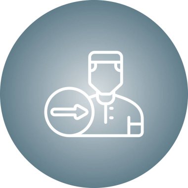 kullanıcı. Web simgesi basit illüstrasyon