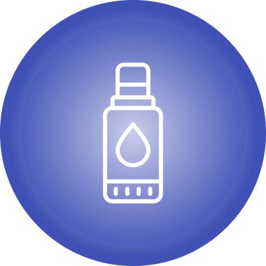 Dudak kremi web simgesi, basit illüstrasyon 