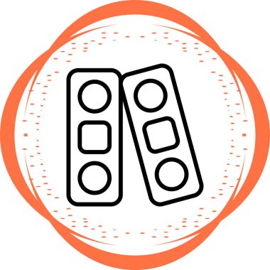 Dosya Dizini Web simgesi basit illüstrasyon