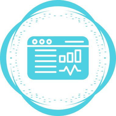 Sosyal Medya Analizleri için illüstrasyon simgesi