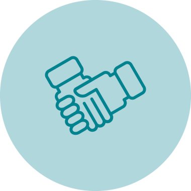 tokalaşma web simgesi vektör çizimi