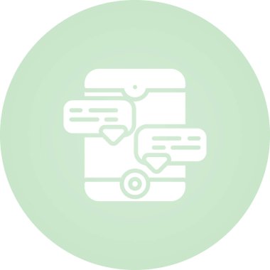 Metin Satır vektörüyle Konuşma Baloncuğu