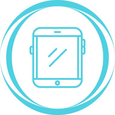 dijital tablet, teknoloji izole edilmiş simge