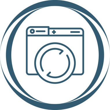 Sayfa simgesinin vektör illüstrasyonu