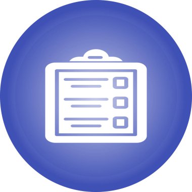 clipboard web icon vector illustration