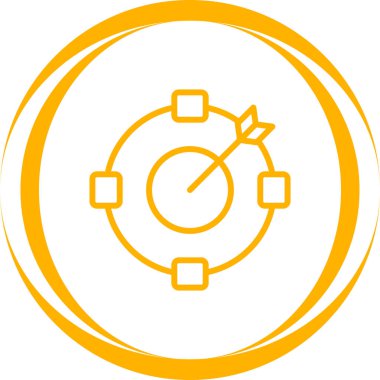 hedef web simge vektör çizim