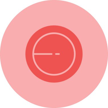 Çember olun. Web simgesi basit tasarım