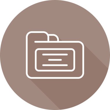 dizin web simgesi, basit vektör illüstrasyonu