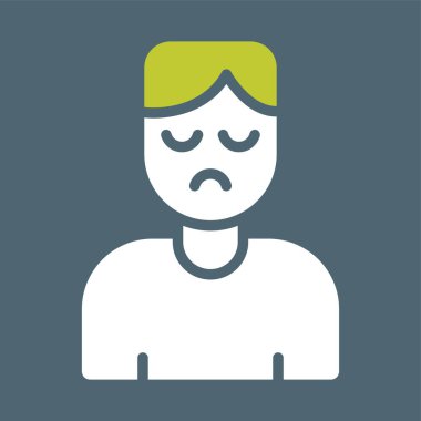 Hasta web simgesi vektör illüstrasyonu