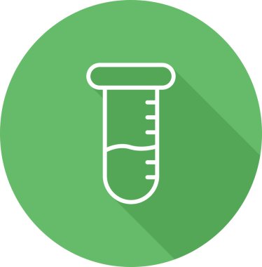 Test Tüneli web simgesi, basit vektör illüstrasyonu