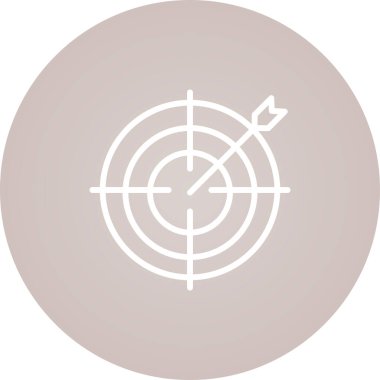 hedef web simge vektör çizim