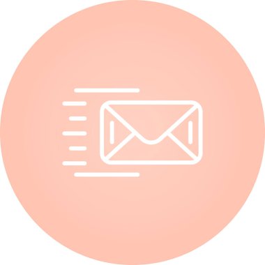 E- posta simgesinin vektör illüstrasyonu