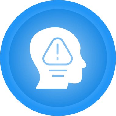 fikir simgesi, vektör illüstrasyonu 