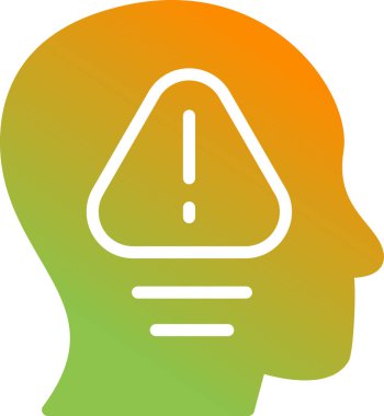 fikir simgesi, vektör illüstrasyonu 