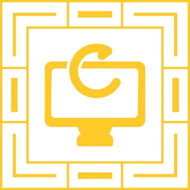 bilgisayar simge vektör illüstrasyonunu yeniden başlatır 