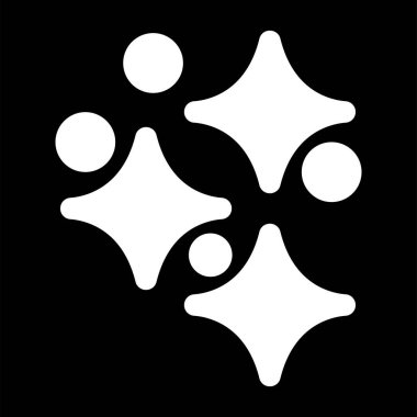 Yıldız simgelerinin vektör illüstrasyonu