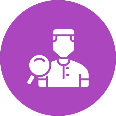 kullanıcı. Web simgesi basit illüstrasyon