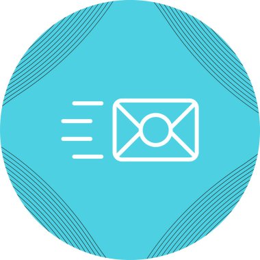 Posta simgesinin vektör illüstrasyonu