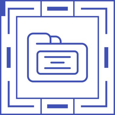 dizin web simgesi, basit vektör illüstrasyonu