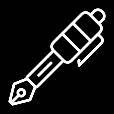  Dolma kalem simge vektör çizim