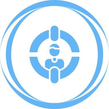 Müşteri Segmentasyon simgesinin vektör illüstrasyonu