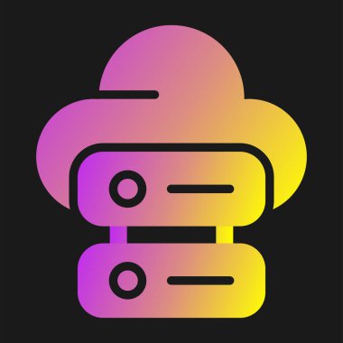 Web Hosting icon vector illustration