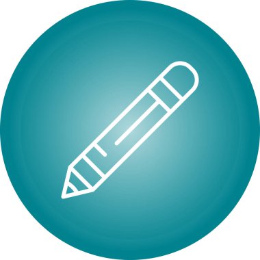 Kalem. Web simgesi basit tasarım