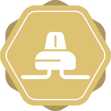 Kablo Cevizi simgesi, vektör illüstrasyonu 