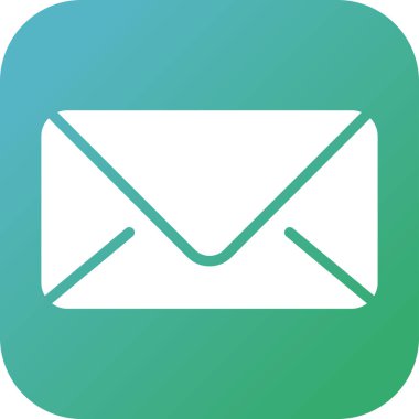 Posta simgesinin vektör illüstrasyonu