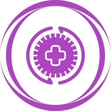 Tarih. Web simgesi basit illüstrasyon