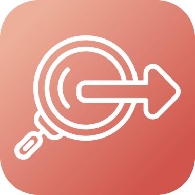 Ara. Web simgesi basit tasarım