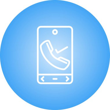 Alıcı simge vektör illüstrasyonunu ara