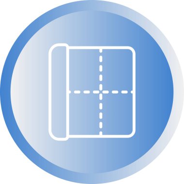 Beyaz Arkaplanda Web Sayfası Kenarlıkları Simgesi İzole Edildi 