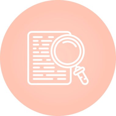 Ara. Web simgesi basit tasarım