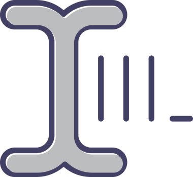 Yazma simgesinin vektör illüstrasyonu