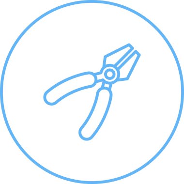 Pense modern simgesinin vektör illüstrasyonu  