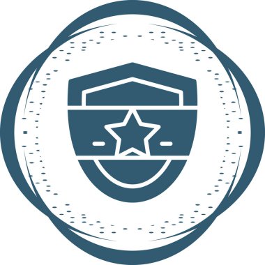 Kalkan, Koruma, Güvenlik Simgesi Vektör İllüstrasyonu