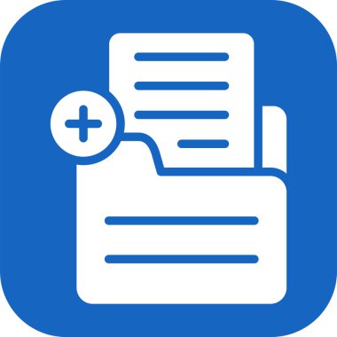 Belge Web simgesi vektör illüstrasyonu ekle