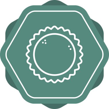 Güneş. Web simgesi basit illüstrasyon