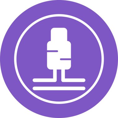  Usb Kablo ağ simgesi vektör illüstrasyonu 