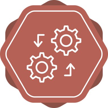 işletim Ağ ikonu vektör illüstrasyonu 