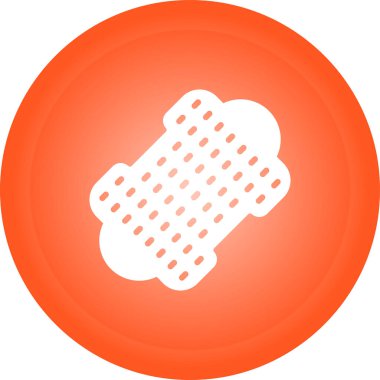 Deri ağ simgesi vektör illüstrasyonu