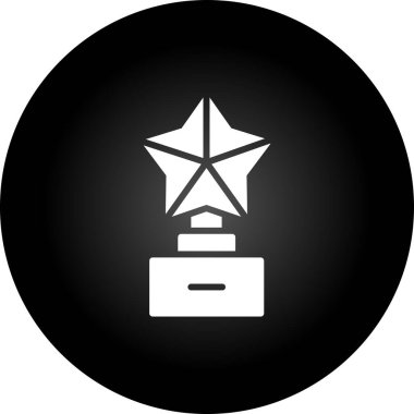 kupa web simgesi vektör illüstrasyonu 