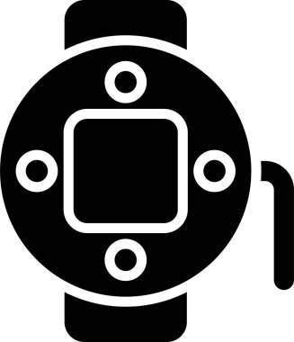 Modern Balık Teybi simgesinin vektör çizimi          