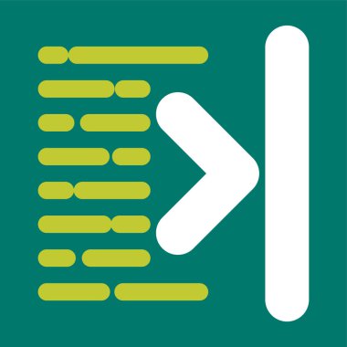 Geçiş simgesinin vektör illüstrasyonu