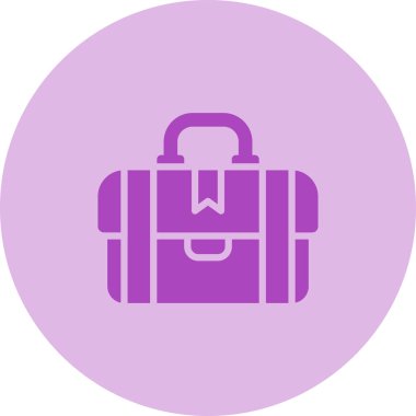 Evrak Çantası'nı web simge vektör çizim